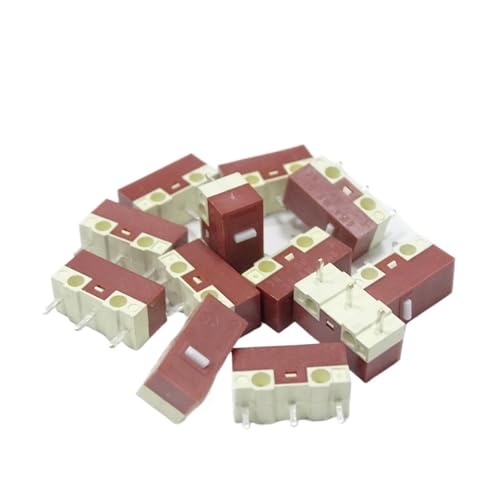 Silent Switch 10 Million Click Lifetime which can Replace All Kinds of 3pins Computer Button Mute Switches(10PCS)