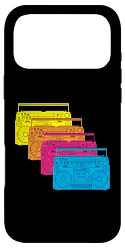 Ghetto blaster 90s 80s party DJ disco music Ghettoblaster Case for iPhone 17 Pro Max