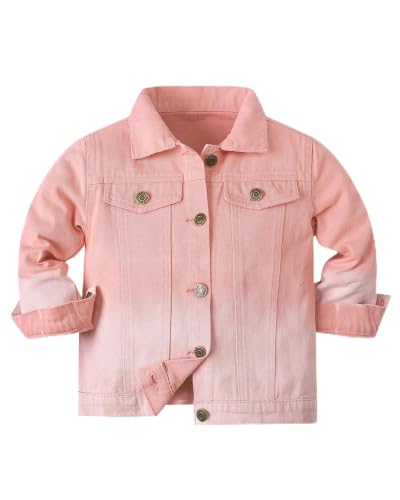 Image of Joe Wenko Kids Toddler Baby Boys Girls Casual Outerwear Denim Jacket