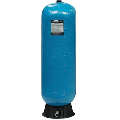 Structural (ROMATE-40) RO Pressurized 40 Gallon 1" NPT Fiberglass Storage Tank