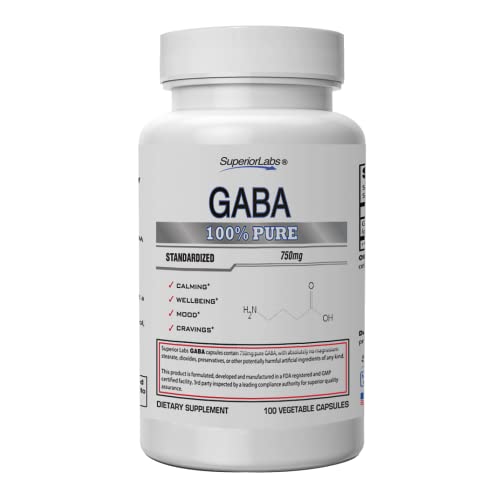 Superior Labs - GABA Supplement 750mg review