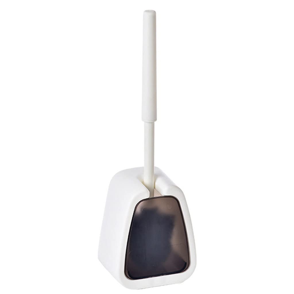 Escobilla Baño/Escobilla y Portaescobillas de Baño Escobillero de pared con mango largo, escobilla de baño, diseño minimalista moderno, escobilla de baño, limpieza del hogar, juego de escobillas de ba