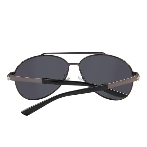 Retro Pilot Sunglasses for Men Women Fashion Metal Double Bridge Aviator Sunglasses for Driving Travel Outdoor Activities4