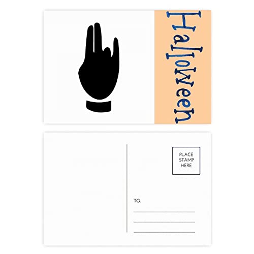 Cartes postales d'Halloween lot de 20 pour réussir toutes vos invitations