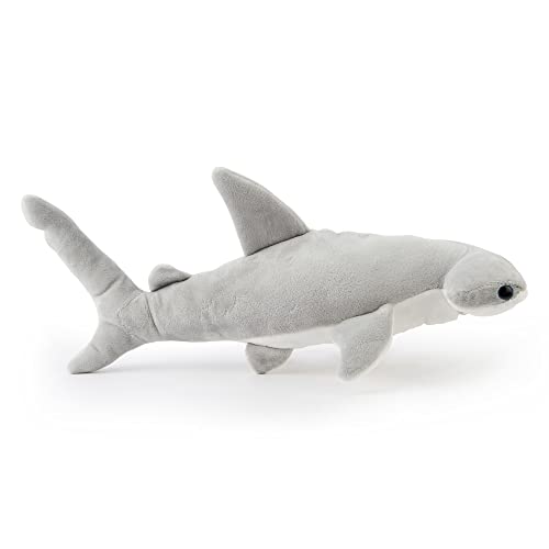 Zappi Co Children's Lifelike Large Plush Toy - Soft & Cuddly Stuffed Animal for Boys and Kids (37cm Length) (Hammerhead Shark) - Image 2