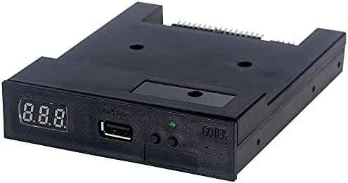 GoTEK SFR1M44-U100 3.5 Inch 1.44MB USB SSD Floppy Drive Emulator Black