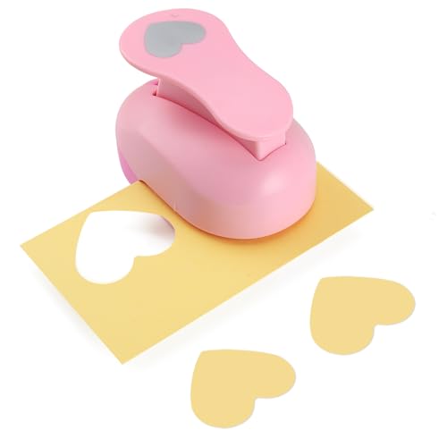 LOONENG Heart Paper Punch for Scrapbooking and DIY
