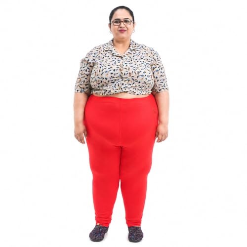 Image of BIGTEES Cotton Leggings for Women Full Length | Stretchable, Soft & Comfortable Pants for Women