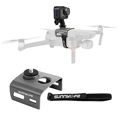 Honbobo Camera Extension Adapter Camera Fill Light Holder for DJI Mavic 2,for Connect Gopro Action Cameras ,Insta360,Osmo Action Extension Adapter MountAccessories