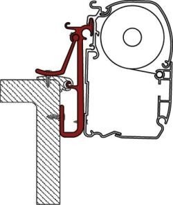Fiamma Adapter Kit Sprinter/Crafter H3