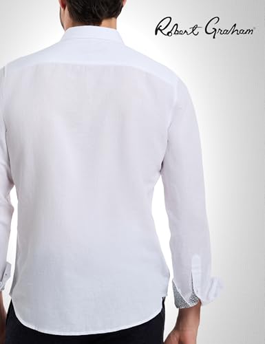 Robert Graham Men's Borsi Long Sleeve Button Down Woven Shirt4