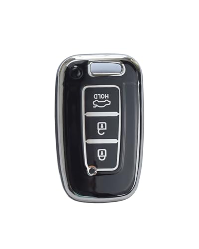 Carcasa de llave Kia para Equus y Optima K5, funda de mando con 3 botones color negro