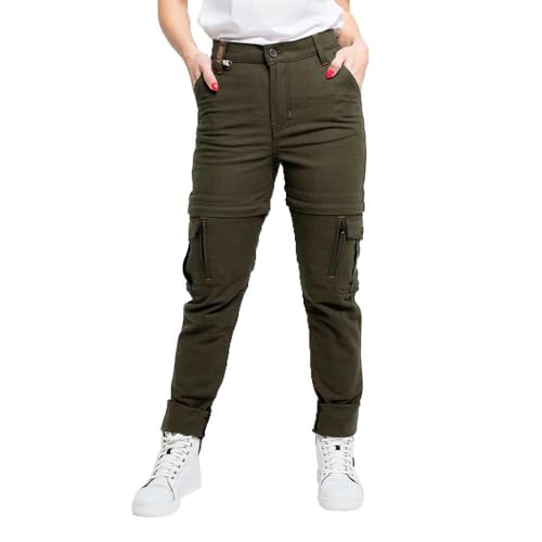 By City Pantaloni Lady Tes. Air Iii Verde M-32