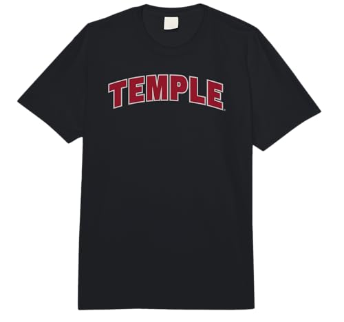 Temple Owls Arch Over Officially Licensed Comfort Colors Adult Heavyweight T-Shirt