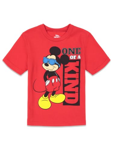 Image of Disney Mickey Mouse T-Shirt and Shorts Outfit Set Infant to Big Kid Sizes (12 Months - 12)