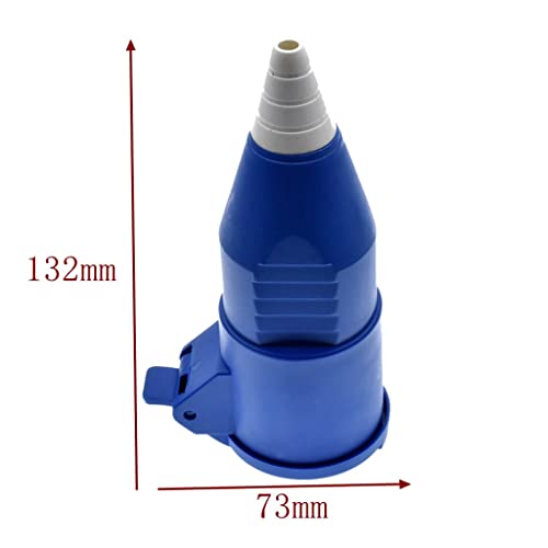 POWER European Waterproof IP54 2Pin Electric Power Male Plug Female Schuko Rewireable Detachable Socket Adapter Extension Cord