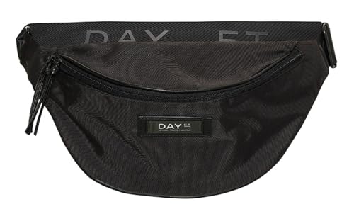 Sac banane DAY ET Gweneth Classic, sac à épaule en toile noire résistante