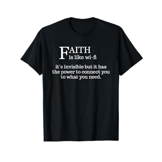 Faith Is Like Wifi - Funny Christian Pastoral T Shirt