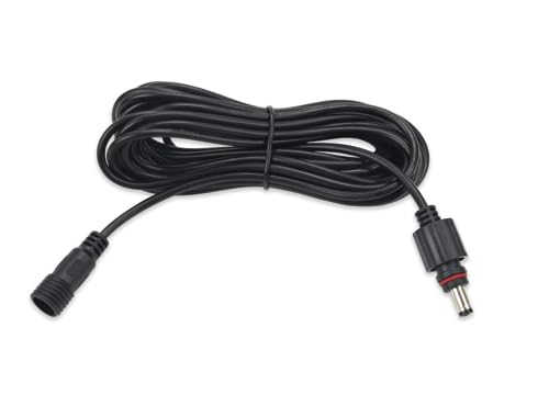 16.4FT (5M) Extension Cable 1 Pack DC Extension Wire Extension Cord Waterproof IP65 16.4ft per...