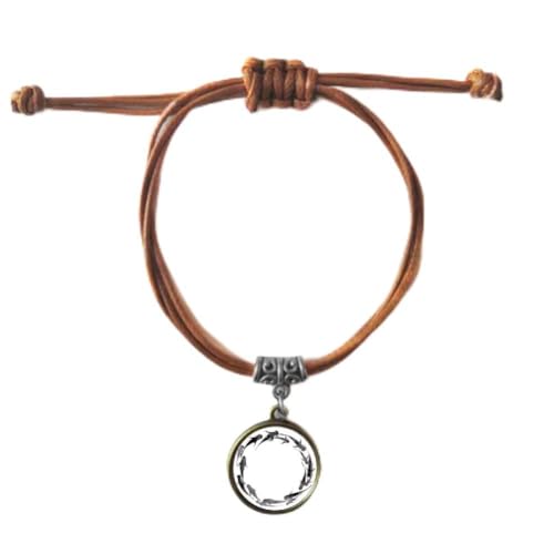 Bracelet ensemble couple Carpe Noire Chinoise en cuir le cadeau idéal pour la Saint-Valentin