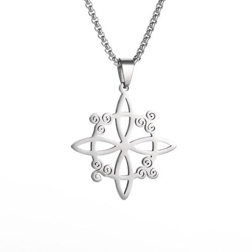 Nœud celtique Triskelion pendentif sorcellerie triangle