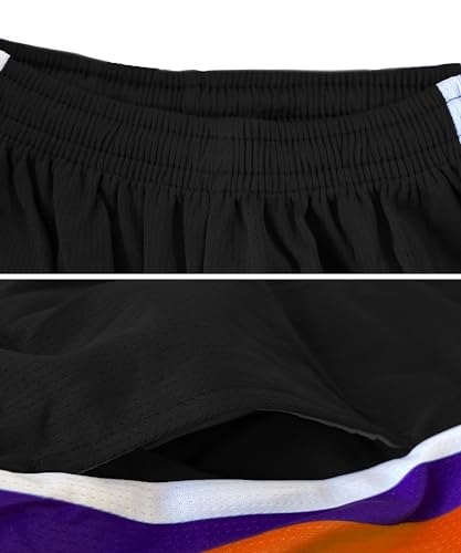 Image of Boys Girls Basketball Jersey Shirt and Shorts with Matching Basketball Socks