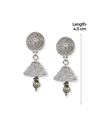Ethnic-Toned Jhumki Earring For Women
