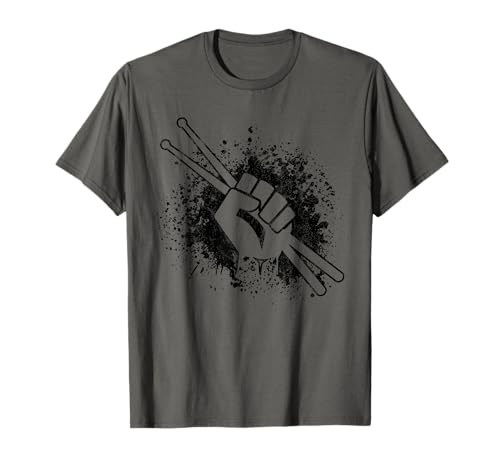 Schlagzeug Drummer Musiker Drumsticks Schlagzeuger Geschenk T-Shirt