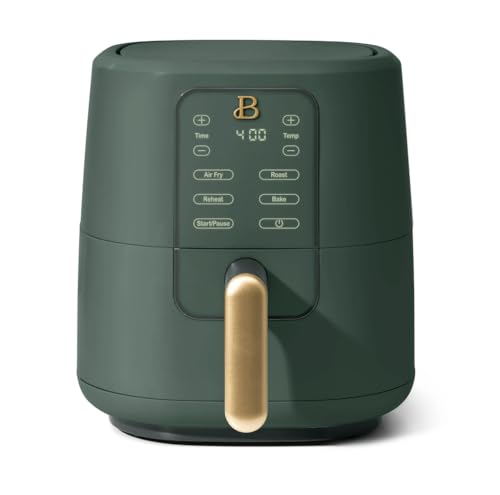 Beautiful 6 Qt Air Fryer with Ceramic Nonstick Coating, (Thyme Green)
