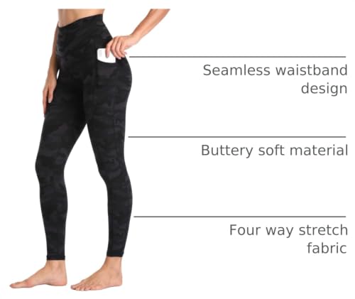 Image of Colorfulkoala Essential 7 /8 Leggings with Pockets | Yoga Pants for Women, Buttery Soft, Tummy Control, Workouts, Pilates, Casual, Gym, Athleisure, 25 inch Inseam