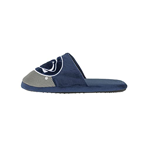 Image of FOCO Oklahoma Sooners NCAA Mens Team Logo Staycation Slippers