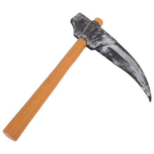 MAGICLULU Pickaxe Prop Halloween Realistic Prop Fake Foam Props Halloween Fake Weapo Toy Halloween Party Butcher Costume Accessories