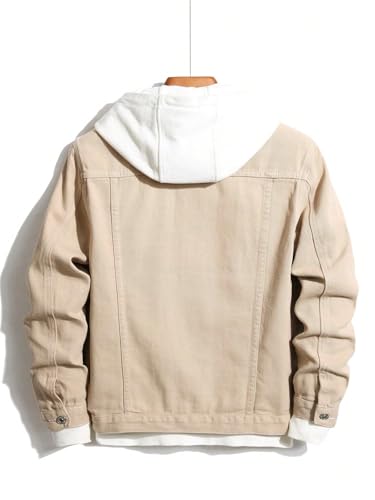 Image of GRECIILOOKS Men'S Denim Jacket | Classic Regular Fit Jeans Jacket For Men | Stylish Branded Jackets For Men - Timeless Casual Wear