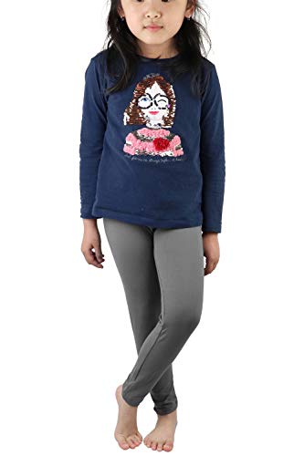 Falari Kids 4-9 Years Girl Classic Leggings Buttery Soft Super Comfort4