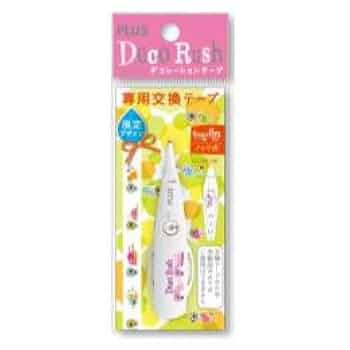 Amazon.co.jp: プラス デコラッシュ交換テープ 47−981 ウキワ