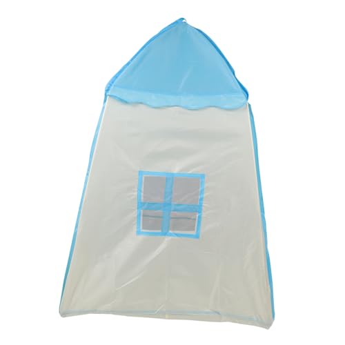 Tente de jeu château portable Toddmomy en bleu pour l'intérieur des enfants