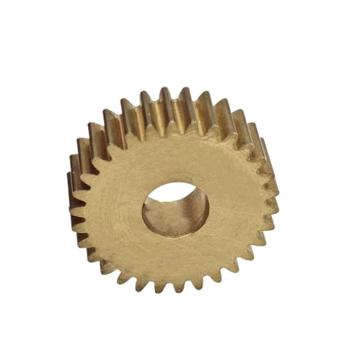 Engrenage cylindrique en laiton module 0.7 pignon droit 54 dents alésage 17mm