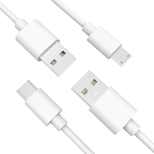 Cable de carga USB, cable de carga rápida compatible con kindle Paperwhite 2 13th Gen,Oasis E Reader, Touch, Fire HD 6 7 8 10 Plus, HD HDX 7