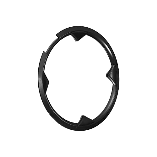 Protection chaîne pédalier 48 dents 12cm accessoire vélo urbain noir vélotaf
