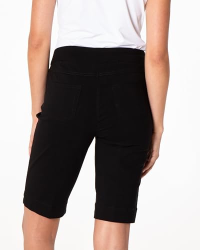 SLIM-SATION Women's Golf Wide Band Pull On Short with Real Pockets3