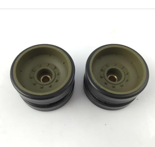 wheelfun Henglong 1/16 USA M1A2 Abrams RC Tank 3918 Plastic Idlers Spare Parts Green