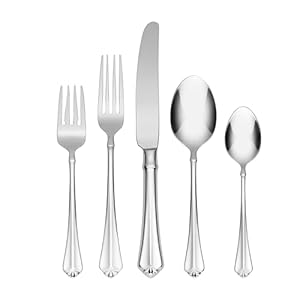 Oneida 2273045Al20 Juilliard 45 Piece Fine Flatware Set, Service For 8