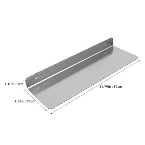 Estante de acero inoxidable Veemoon con estructura resistente de pared 3
