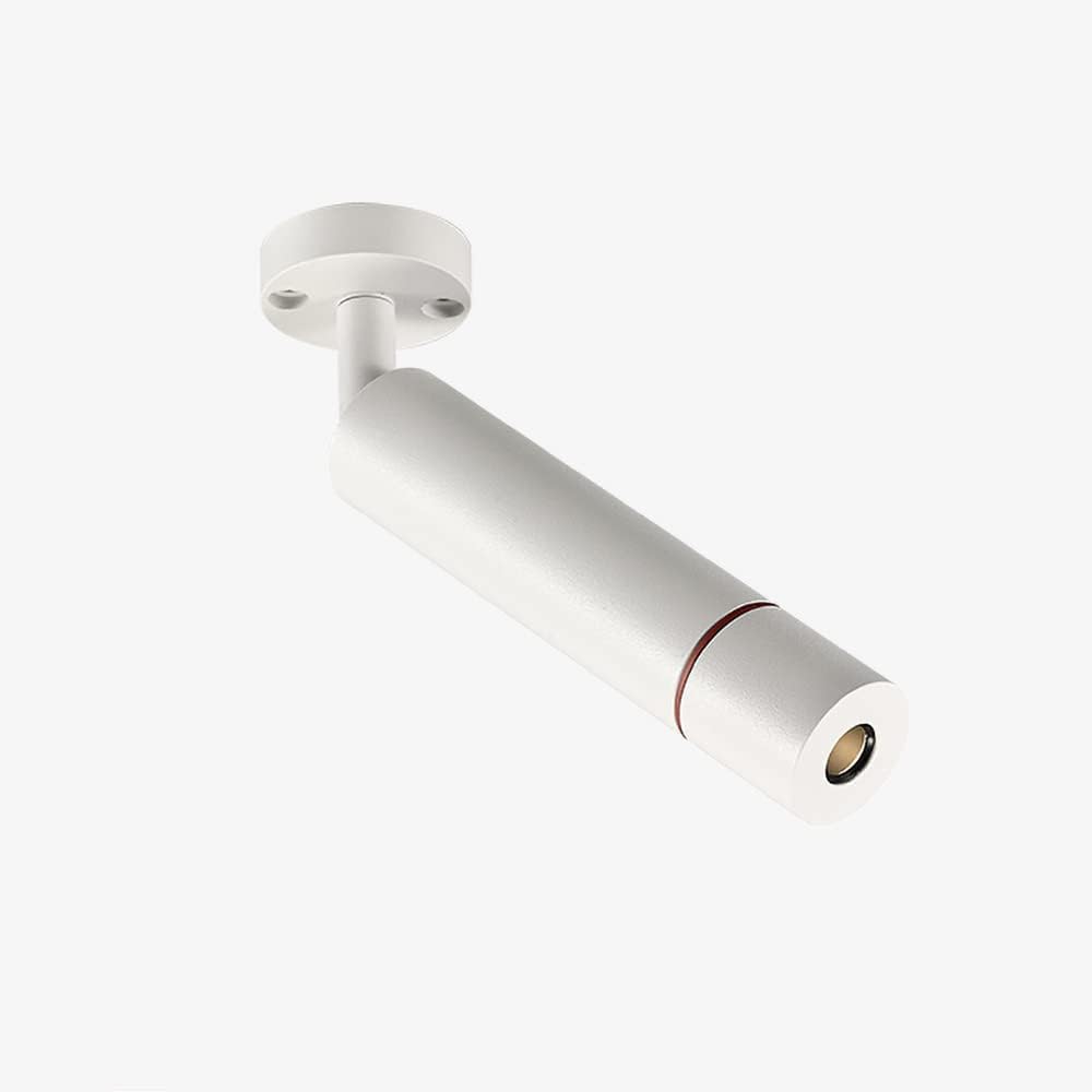 Wsjdmm Focos pequeños plegables montados en superficie, focos de ángulo ajustable montados en la pared del techo, focos LED antideslumbrantes para decoración del hogar, focos de pared de fondo de TV