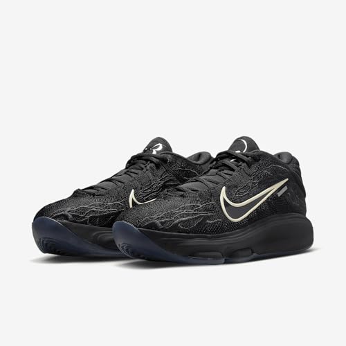 Nike Nike G.T. Hustle 3 Black Label Victor Wembanyama Basketball Shoes (IB4170-001, Black/Coconut Milk/Black) Size 11