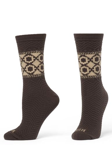 Image of HUE womens Crew Length Boot Socks, 2 Pair Pack