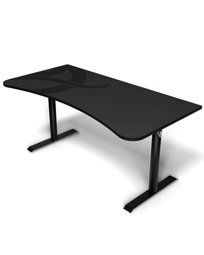 Image of Arozzi Arena Ultrawide Curved Gaming Desk Dark Grey
