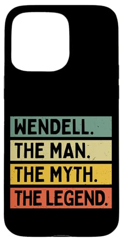 Wendell The Man The Myth The Legend �ʔ������� �X�}�z�P�[�X iPhone 15 Pro Max �p