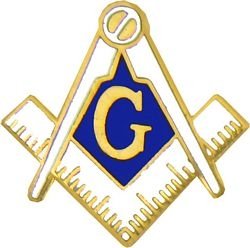 Masonic Seal Lapel Pin or Hat Pin
