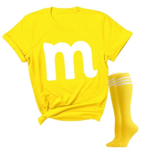 Womens Yellow M&M Costume